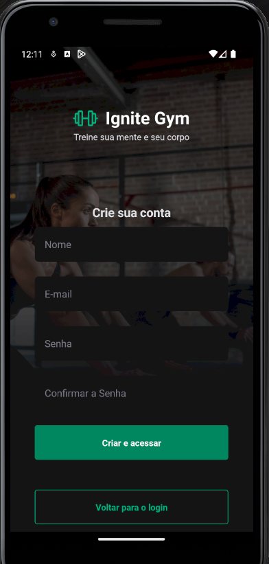 Imagem do Projeto Ignite Gym