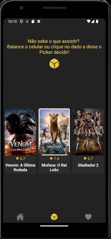 Imagem do Projeto Movie Picker