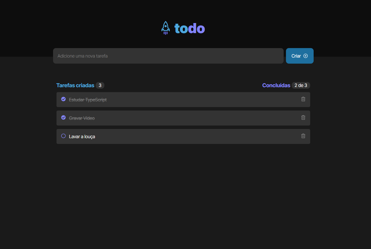 Imagem do Projeto ToDo List
